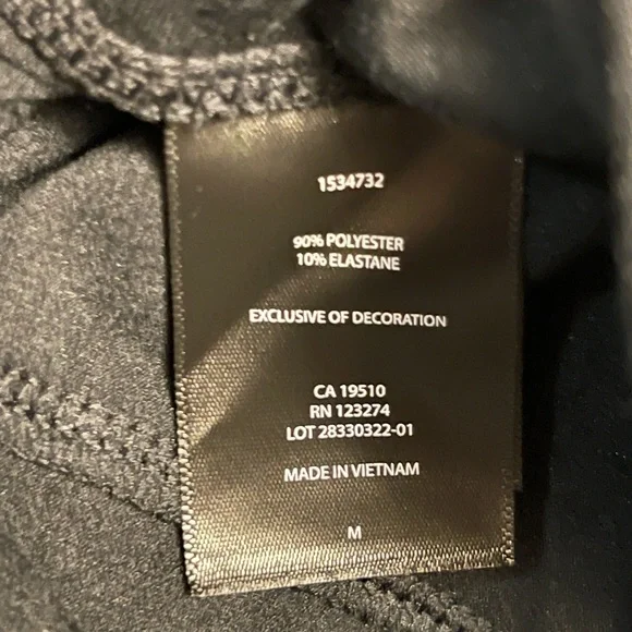 Lolë Ladies Lounge Jogger NWOT - Black Size Medium with Side Pockets - Picture 5 of 6